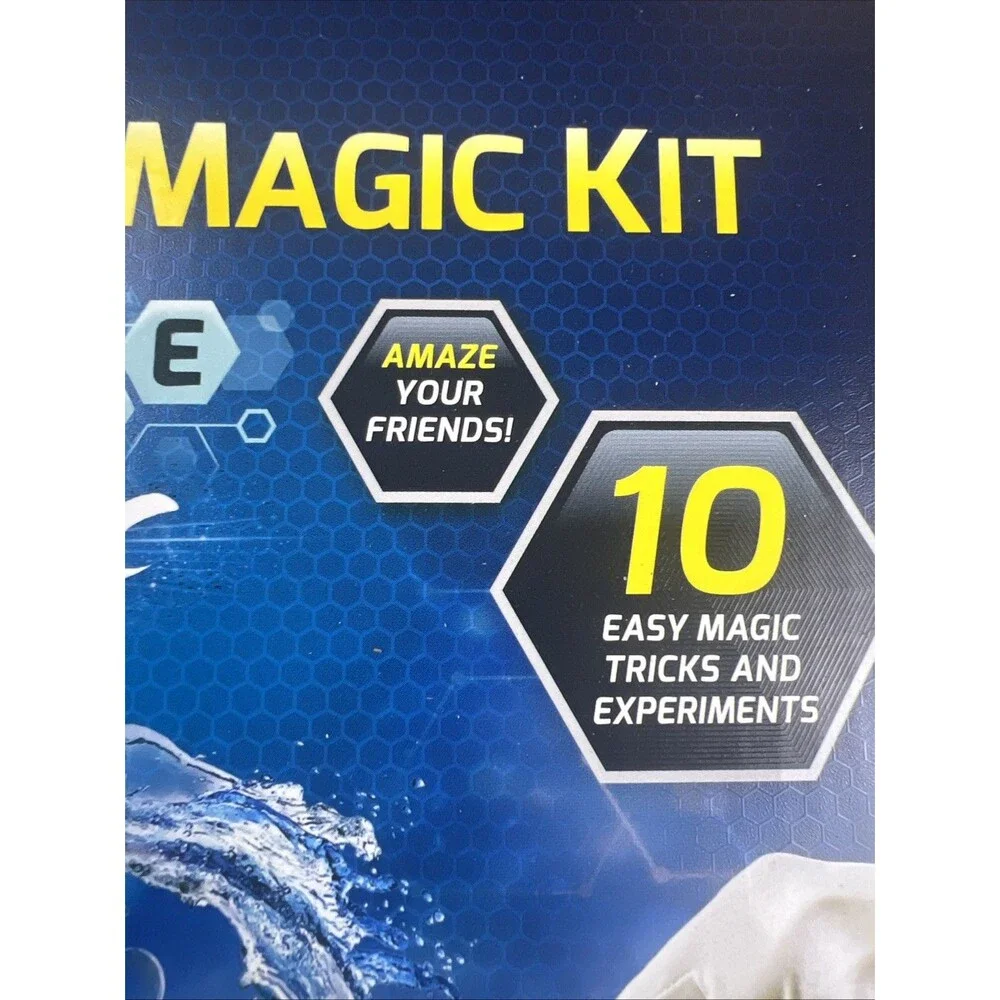 National Geographic STEM Science Magic Kit for Kids Magic 10 Easy Magic Tricks